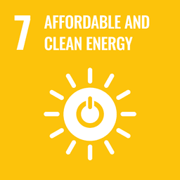 SDG 7 Affordable and Clean Energy icon